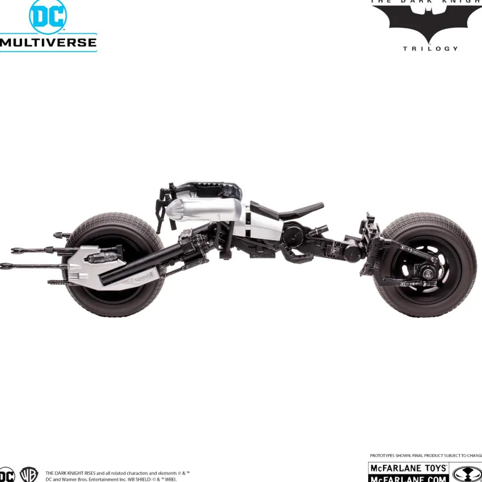 The Dark Knight Rises (2012) - Catwoman & Batpod DC Multiverse Gold Label 7" Scale Action Figure Vehicle 2-Pack