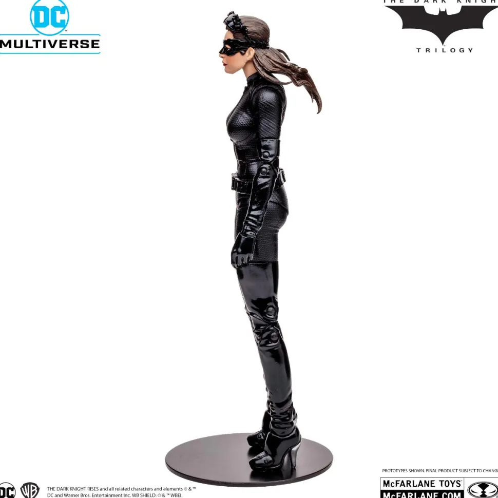 The Dark Knight Rises (2012) - Catwoman & Batpod DC Multiverse Gold Label 7" Scale Action Figure Vehicle 2-Pack