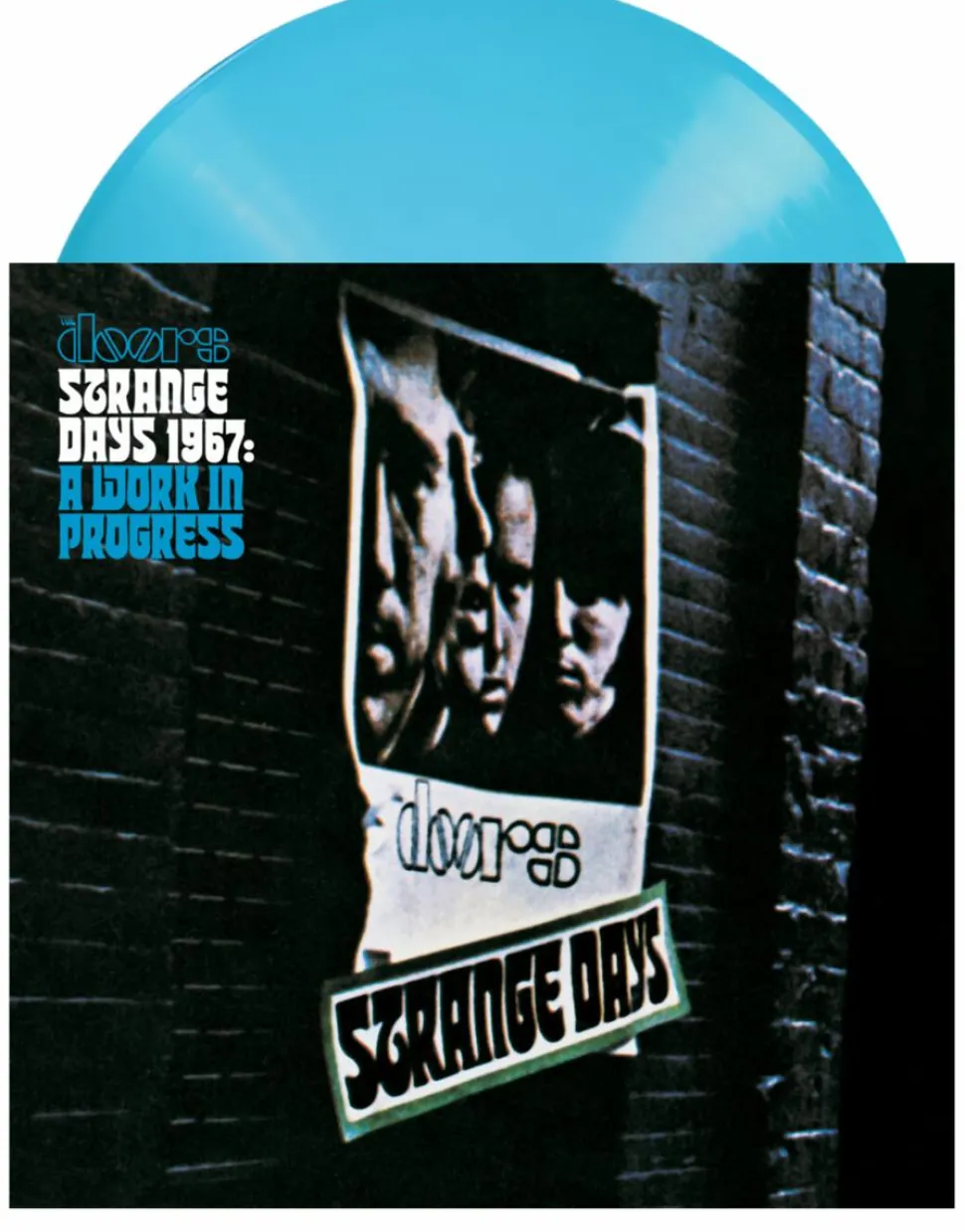 The Doors - Strange Days 1967: A Work In Progress LP Vinyl Record (2025 Record Store Day Exclusive Translucent Blue Coloured Vinyl)