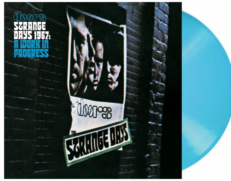 The Doors - Strange Days 1967: A Work In Progress LP Vinyl Record (2025 Record Store Day Exclusive Translucent Blue Coloured Vinyl)
