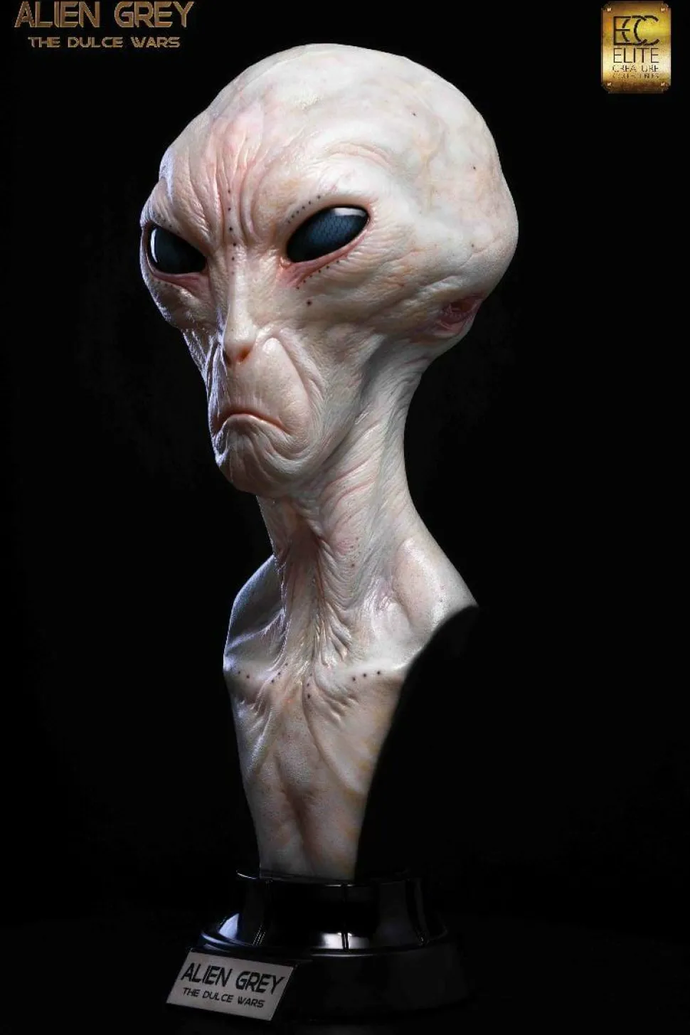 The Dulce Wars - Alien Grey 1:1 Scale Life-Size Bust