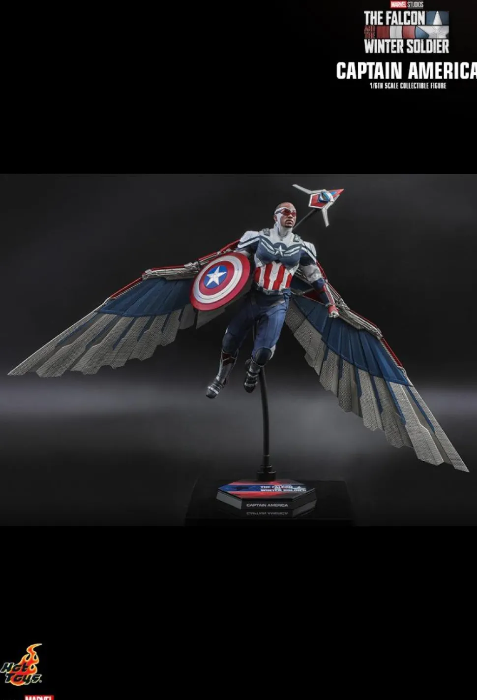 The Falcon and the Winter Soldier - Captain America & Winter Solider Hot Toys 1/6th Scale Action Figure Bundle (Set of 2)