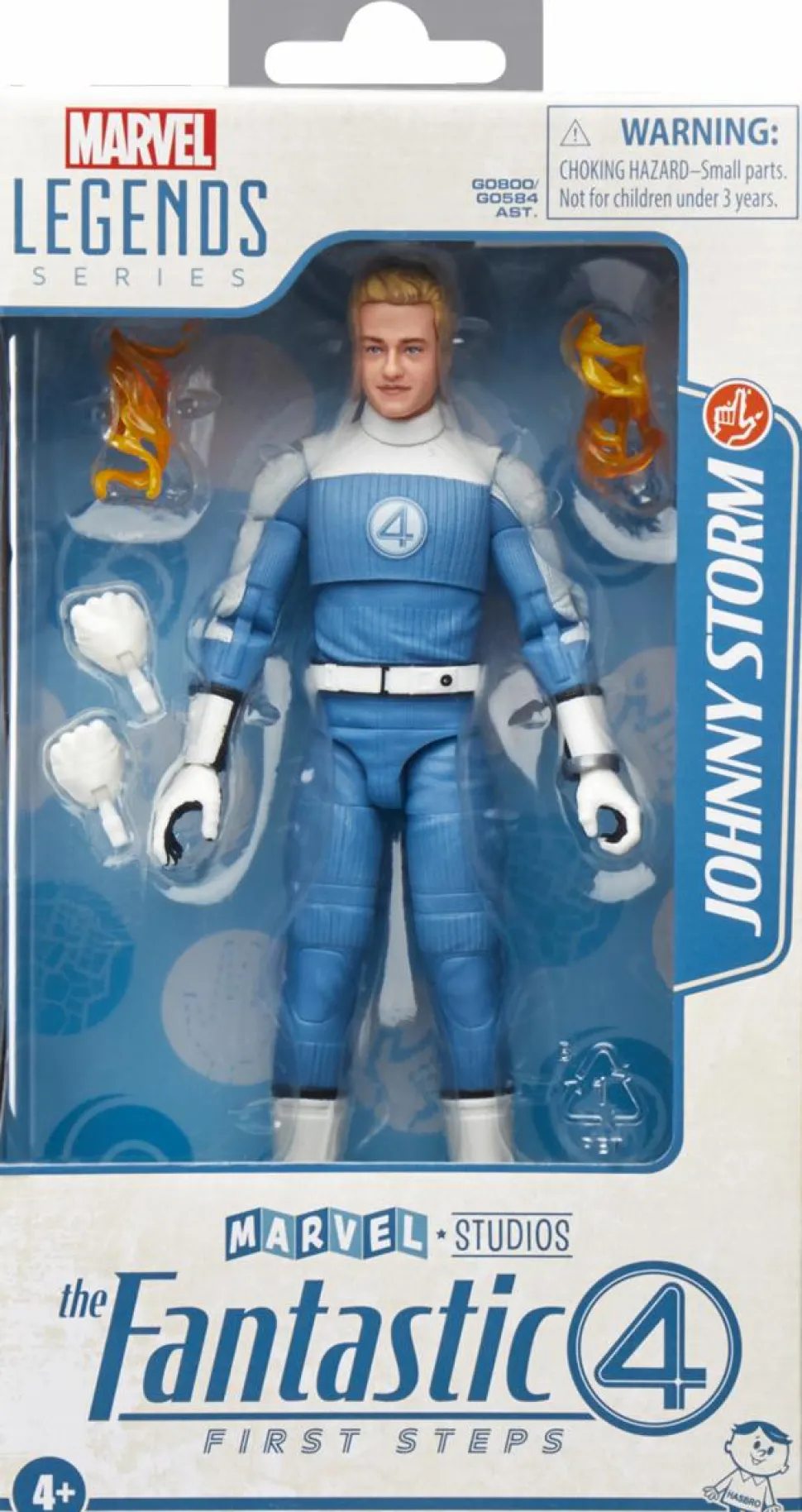 The Fantastic Four: First Steps (2025) - Johnny Storm Marvel Legends 6" Scale Action Figure