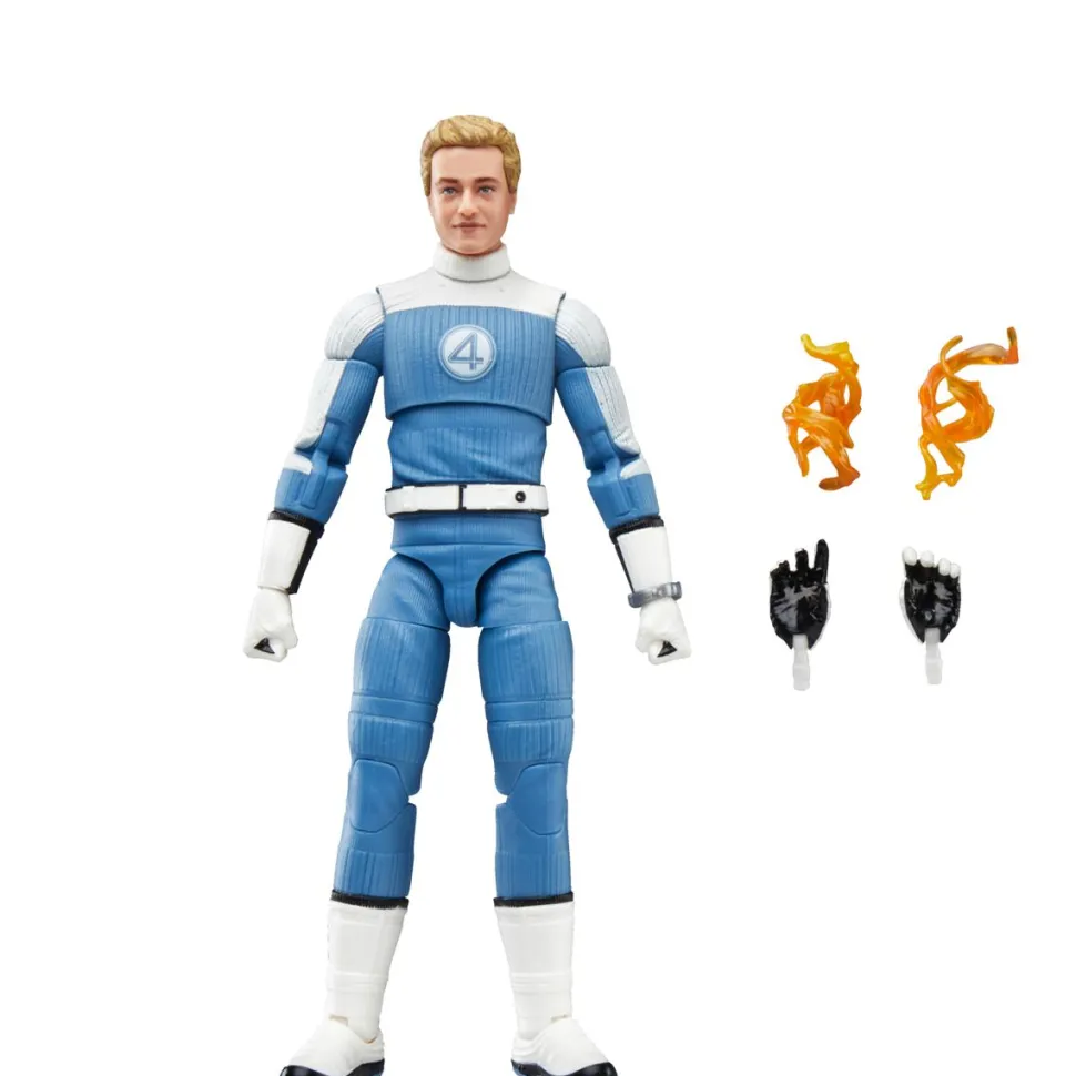 The Fantastic Four: First Steps (2025) - Johnny Storm Marvel Legends 6" Scale Action Figure
