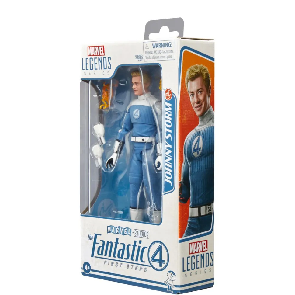 The Fantastic Four: First Steps (2025) - Johnny Storm Marvel Legends 6" Scale Action Figure