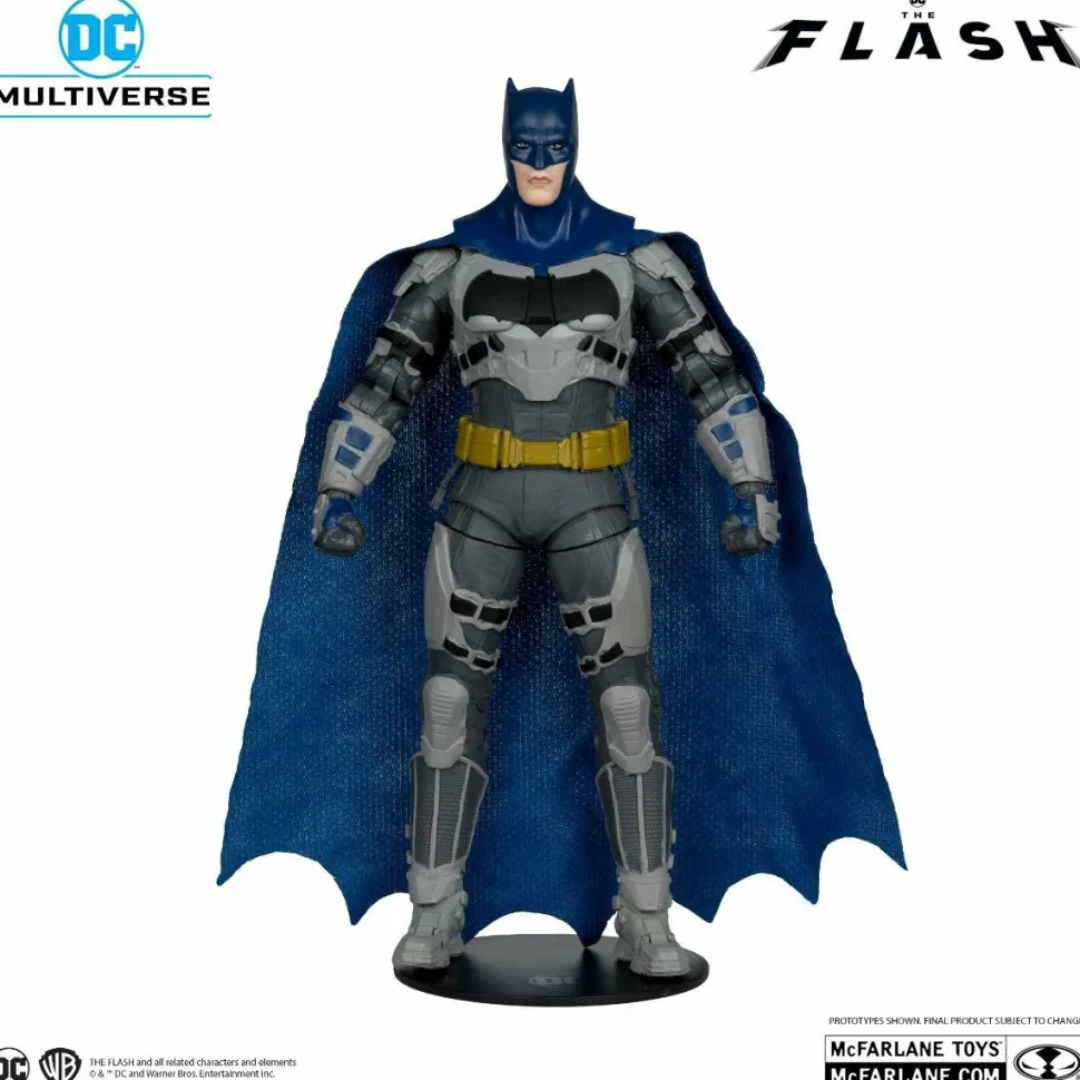 The Flash (2023) - Batman (Blue & Grey) DC Multiverse Platinum Edition 7" Scale Action Figure