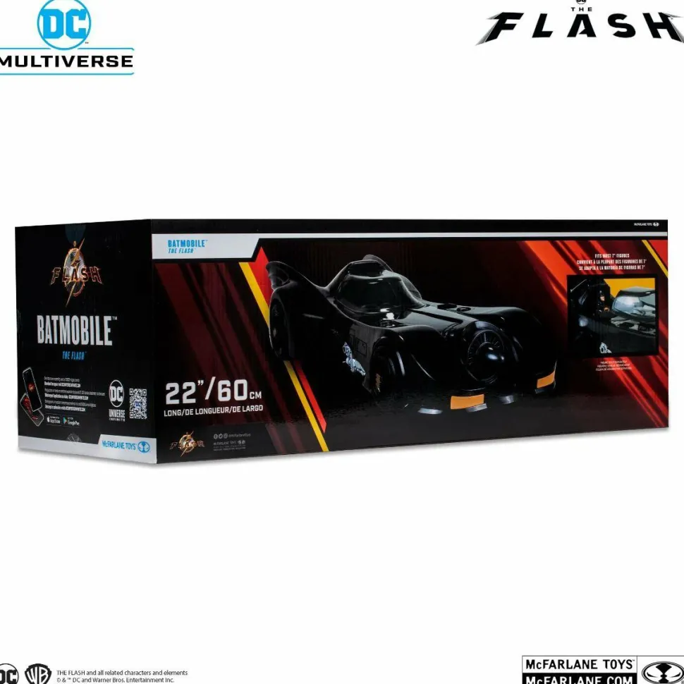 The Flash (2023) - Batmobile DC Multiverse 7" Scale Action Figure Vehicle