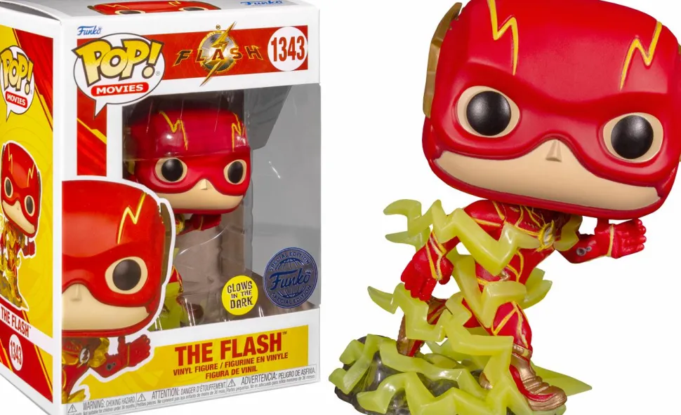 The Flash (2023) - The Flash Glow-in-the-Dark Pop! Vinyl Figure