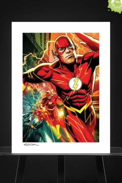The Flash - The Flash Fine Art Print by Ryan Sook