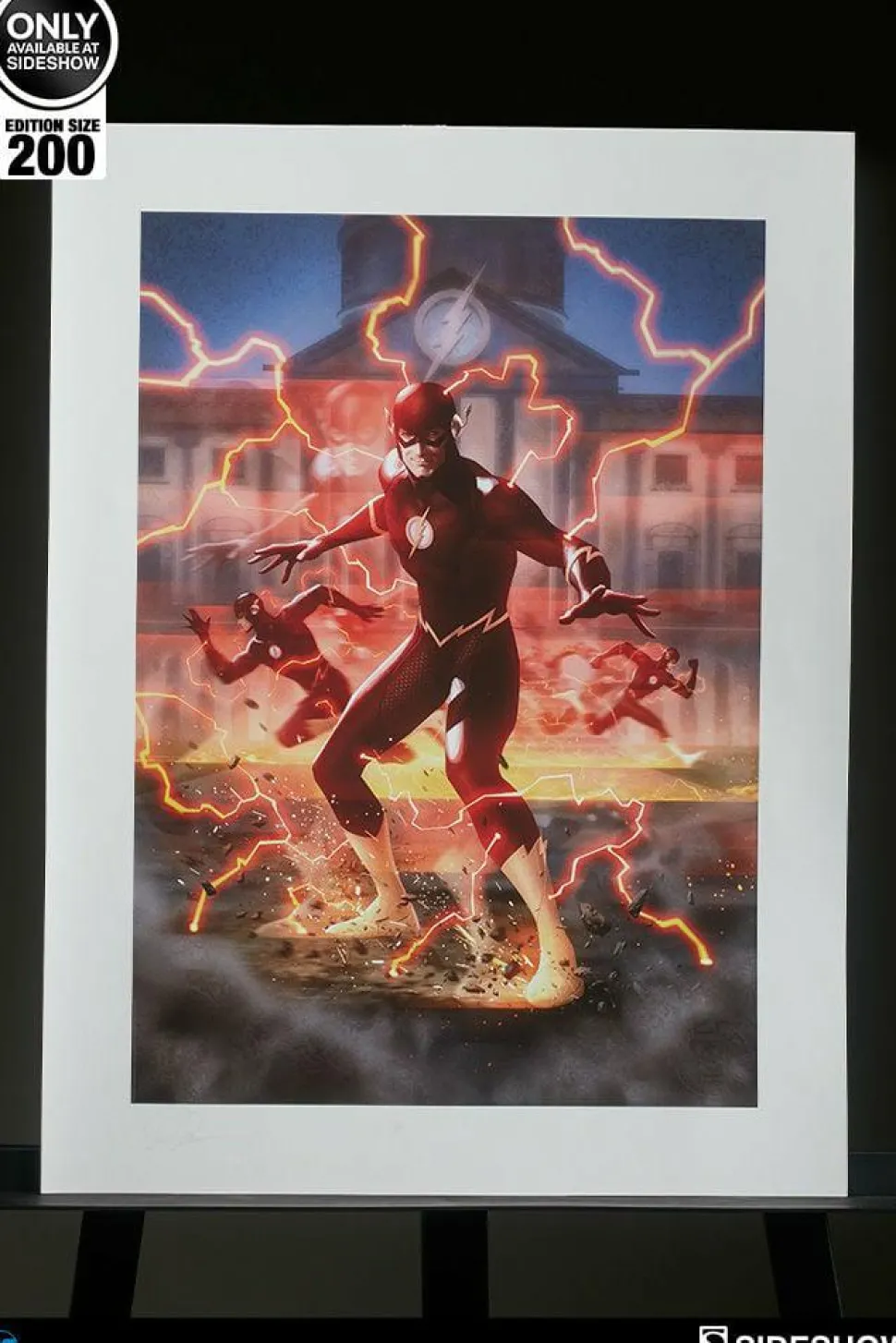The Flash - The Flash Premium Art Print by Alex Garner