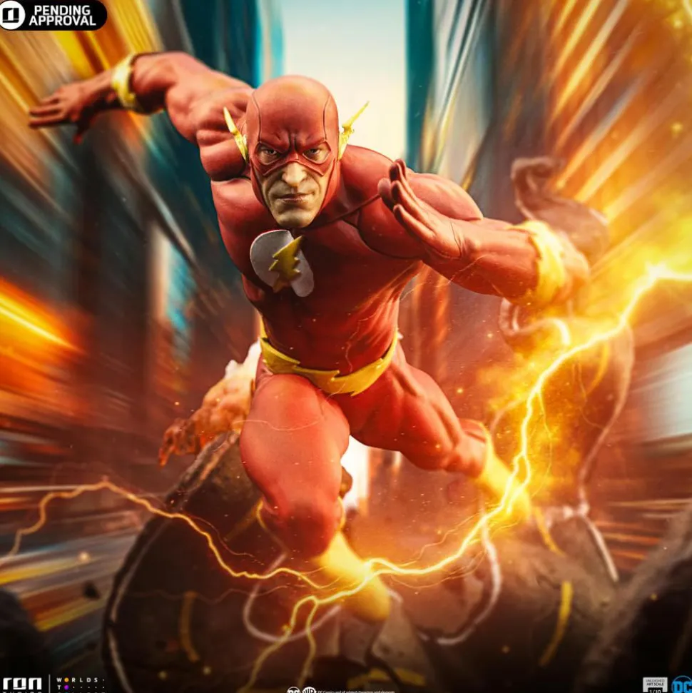 The Flash - The Flash Unleashed 1/10th Scale Statue