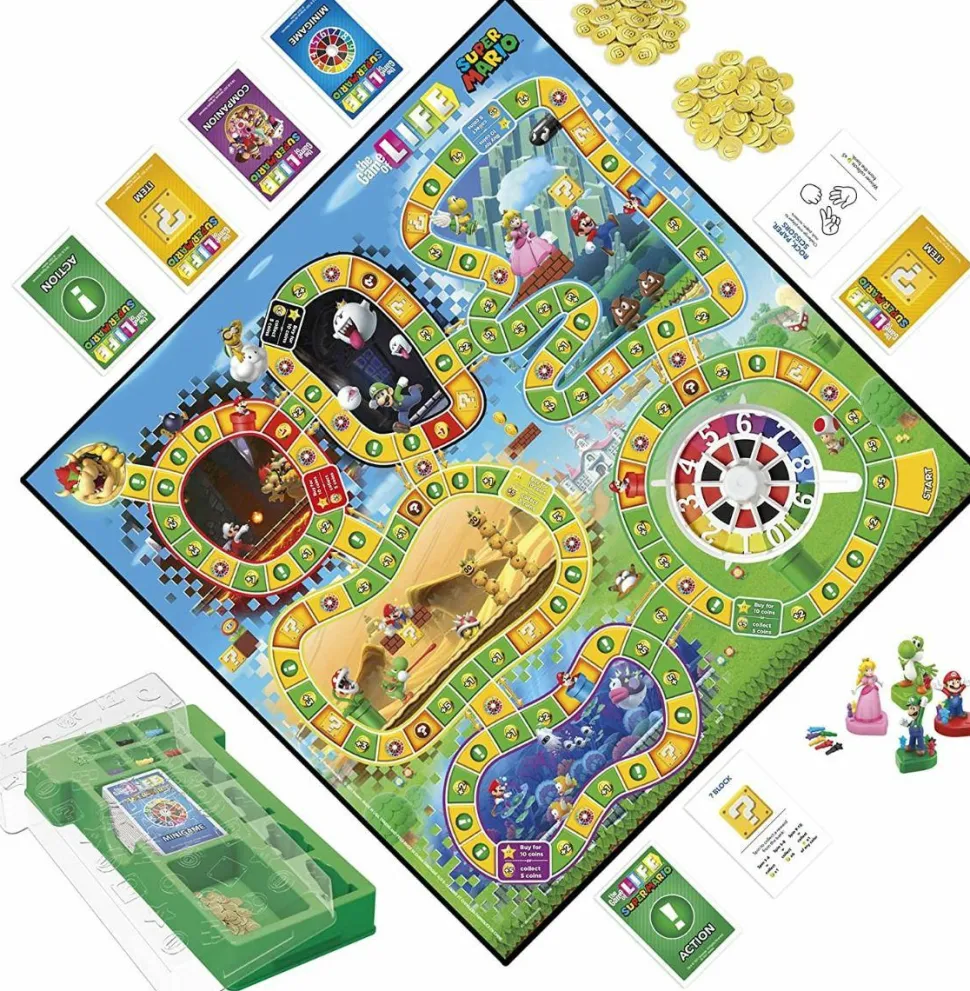 The Game of Life - Super Mario Edition Board Game
