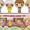 The Golden Girls - Rose, Dorothy, Blanche & Sophia in Robes Pop! Vinyl Figure 4-Pack