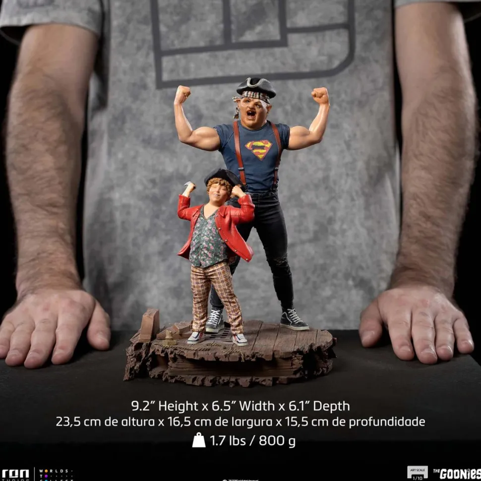 The Goonies - Sloth & Chunk 1/10th Scale Statue