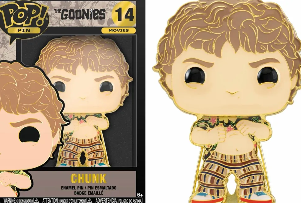 The Goonies - The Goon Docks 4" Pop! Enamel Pin Bundle (Set of 4)