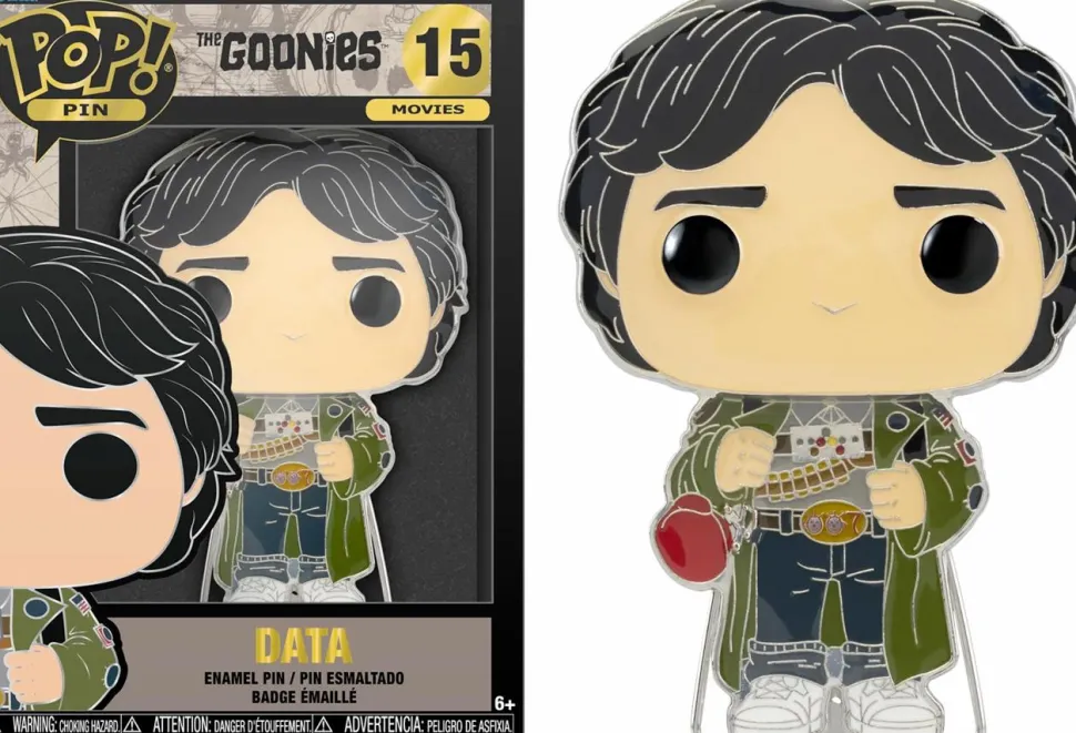 The Goonies - The Goon Docks 4" Pop! Enamel Pin Bundle (Set of 4)