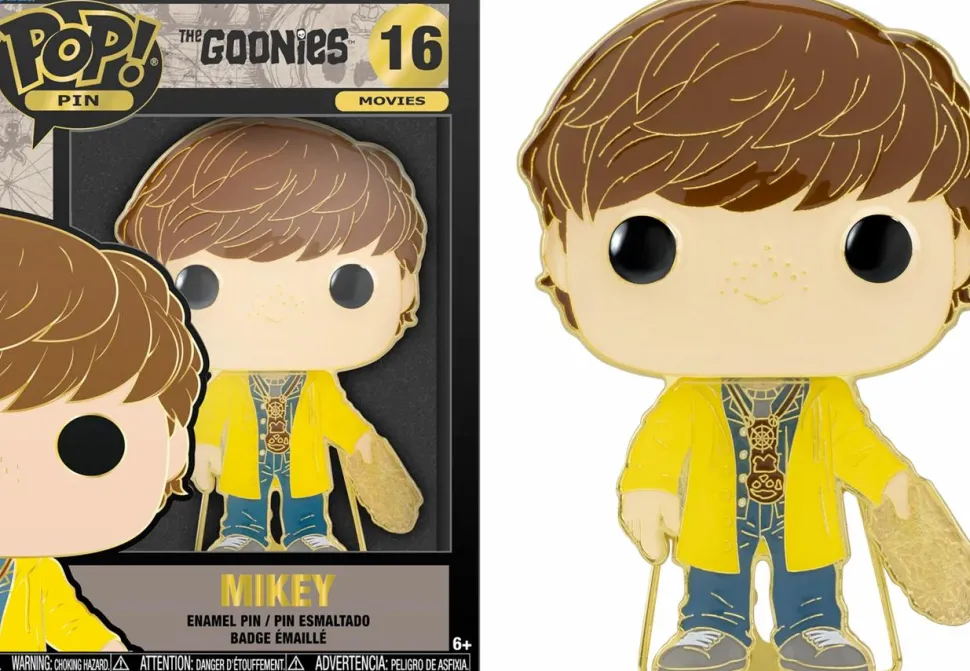 The Goonies - The Goon Docks 4" Pop! Enamel Pin Bundle (Set of 4)