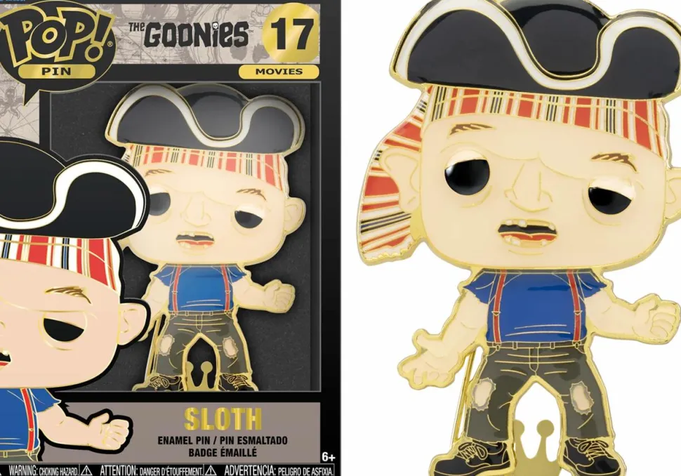 The Goonies - The Goon Docks 4" Pop! Enamel Pin Bundle (Set of 4)