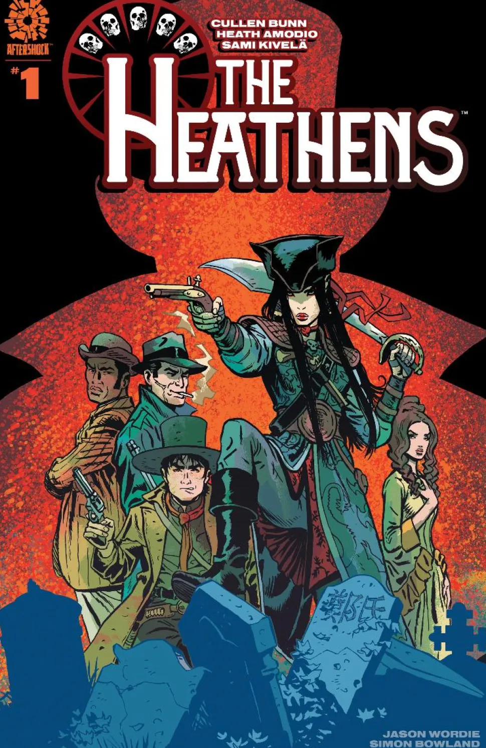 The Heathens: Hunters of The Damned by Cullen Bunn Trade Paperback Book
