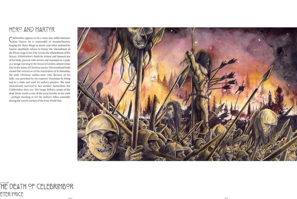 The Illustrated World of Tolkien: The Second Age Hardcover Book