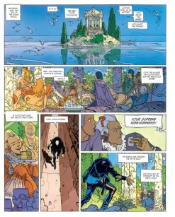 The Incal by Jodorowsky & Moebius Hardcover Book