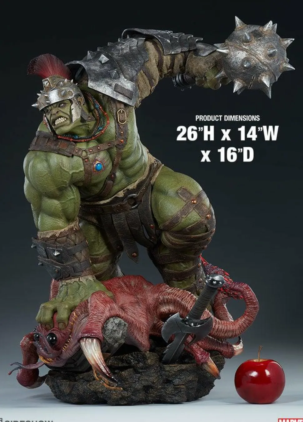 The Incredible Hulk - Gladiator Hulk 26” Maquette Statue