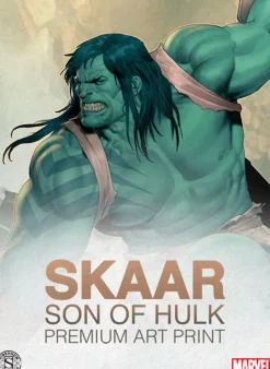 The Incredible Hulk - Skaar: Son of Hulk Premium Art Print by Ariel Olivetti