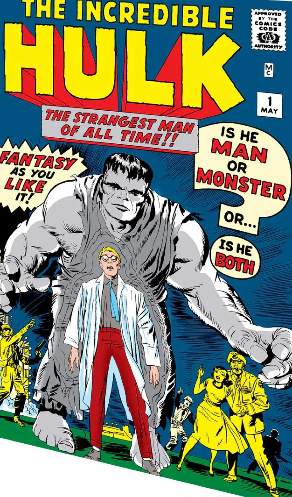 The Incredible Hulk - Volume 01 Green Goliath Mighty Marvel Masterworks Paperback Book (DM Variant Cover)