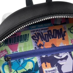 The Incredibles - Syndrome Scene 10” Faux Leather Mini Backpack