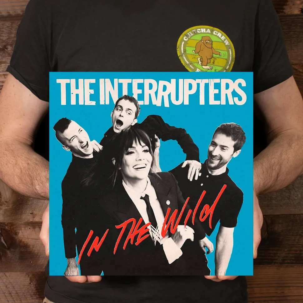 The Interrupters - In The Wild LP Vinyl Record (Opaque Aqua Blue Coloured Vinyl)