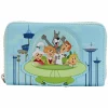 The Jetsons - Spaceship 4” Faux Leather Zip-Around Wallet