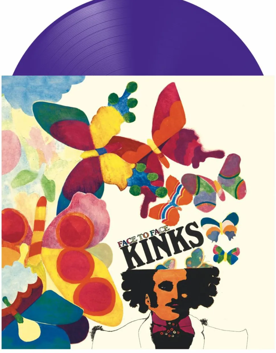 The Kinks - Face To Face LP Vinyl Record (Violet Purple Coloured Vinyl)