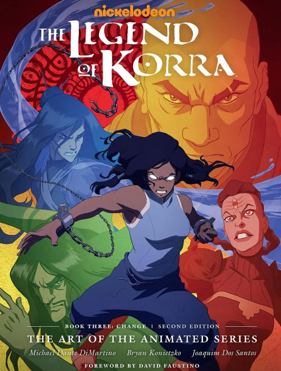 The Legend of Korra - The Art of the Animated Series Book Three: Change Hardcover Book (Second Edition)
