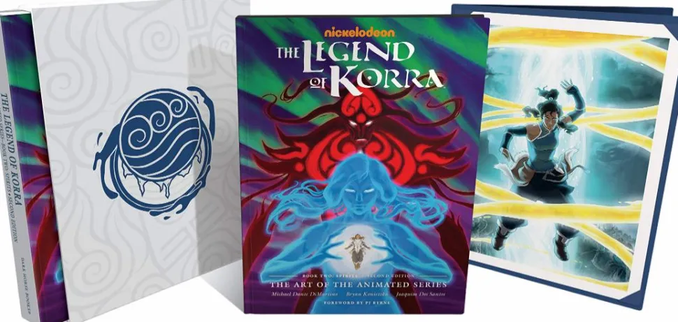 The Legend of Korra - The Art of the Animated Series Book Two: Spirits Deluxe Edition Hardcover Book (Second Edition)