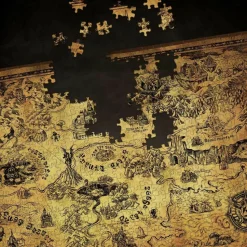 The Legend of Zelda - Hyrule Map 1000 Piece Jigsaw Puzzle