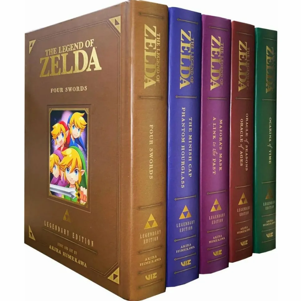 The Legend of Zelda - Legendary Edition Manga Paperback Book Box Set