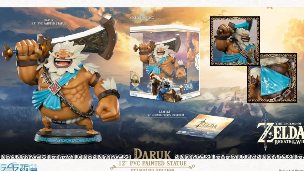 The Legend of Zelda: Breath of the Wild - Daruk 11" PVC Statue
