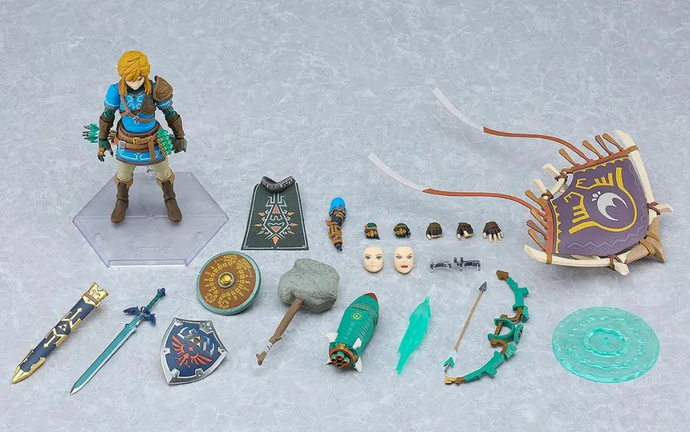 The Legend of Zelda: Tears of the Kingdom - Link DX Edition Figma 6" Action Figure