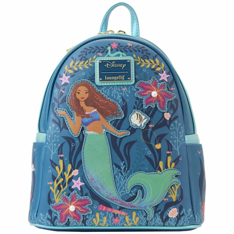 The Little Mermaid (2023) - Live Action 10” Faux Leather Mini Backpack