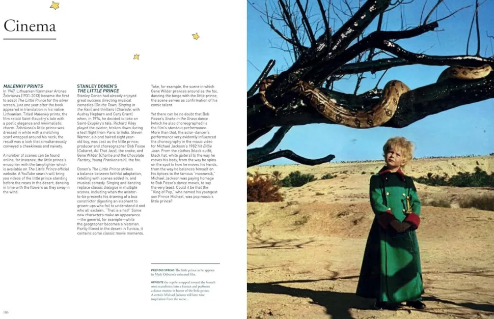 The Little Prince - The Visual Encyclopedia Hardcover Book