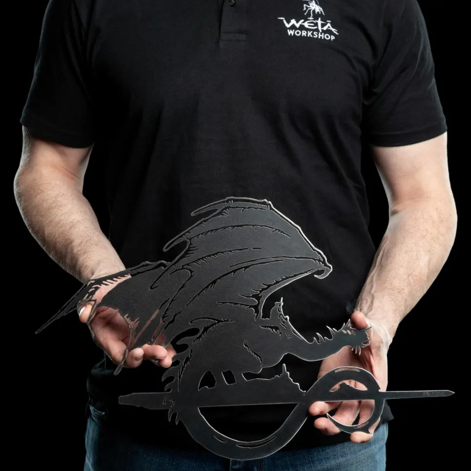The Lord of the Rings - Fell Beast Corten Steel Metalbird Silhouette Decoration