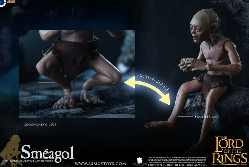 The Lord of the Rings - Gollum Luxury Edition 1/6th Scale Action Figure