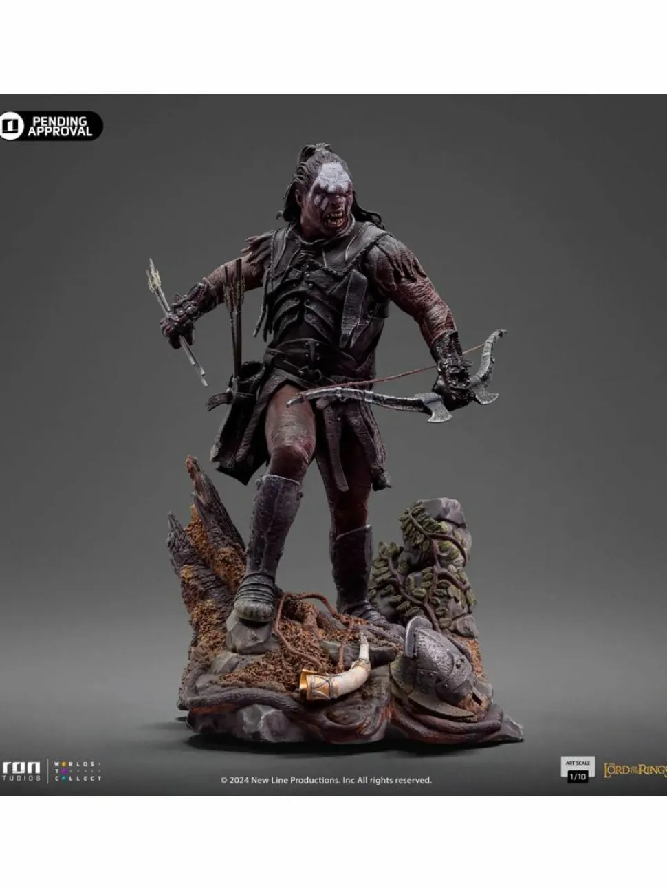 The Lord of the Rings - Lurtz, Uruk-hai Leader 1/10th Scale Statue