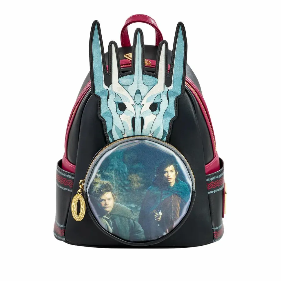 The Lord of the Rings - Sauron Lenticular 10" Faux Leather Mini Backpack