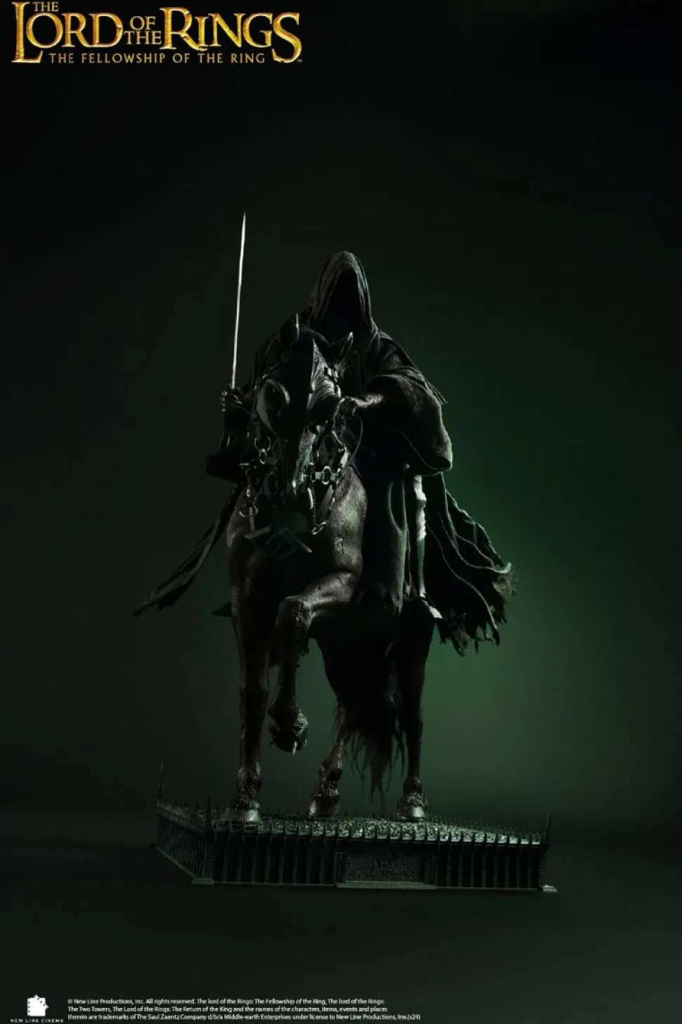 The Lord of the Rings: The Fellowship of the Ring - Nazgul (Ringwraith) Deluxe INART 1/6th Scale Action Figure