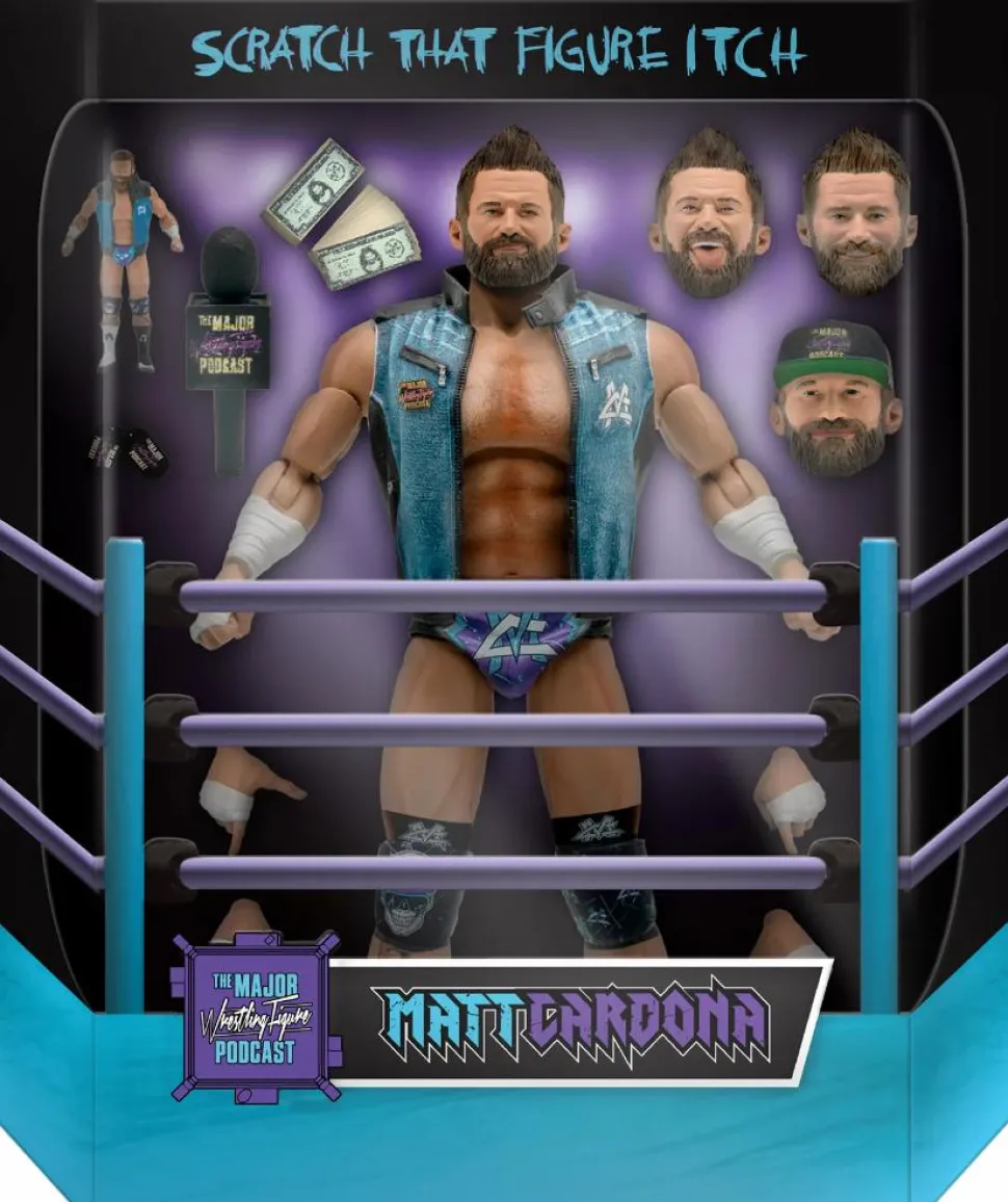 The Major Wrestling Figure Podcast - Matt Cardona Ultimates! 7" Scale Action Figure