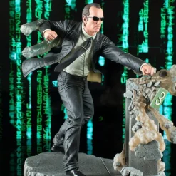 The Matrix - Agent Smith 10” PVC Diorama Statue