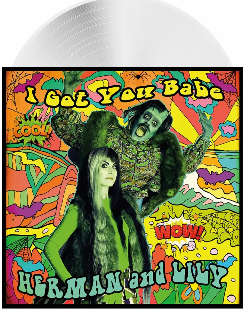 The Munsters (2022) - I Got You Babe 12” Single Vinyl Record (White Coloured Vinyl)