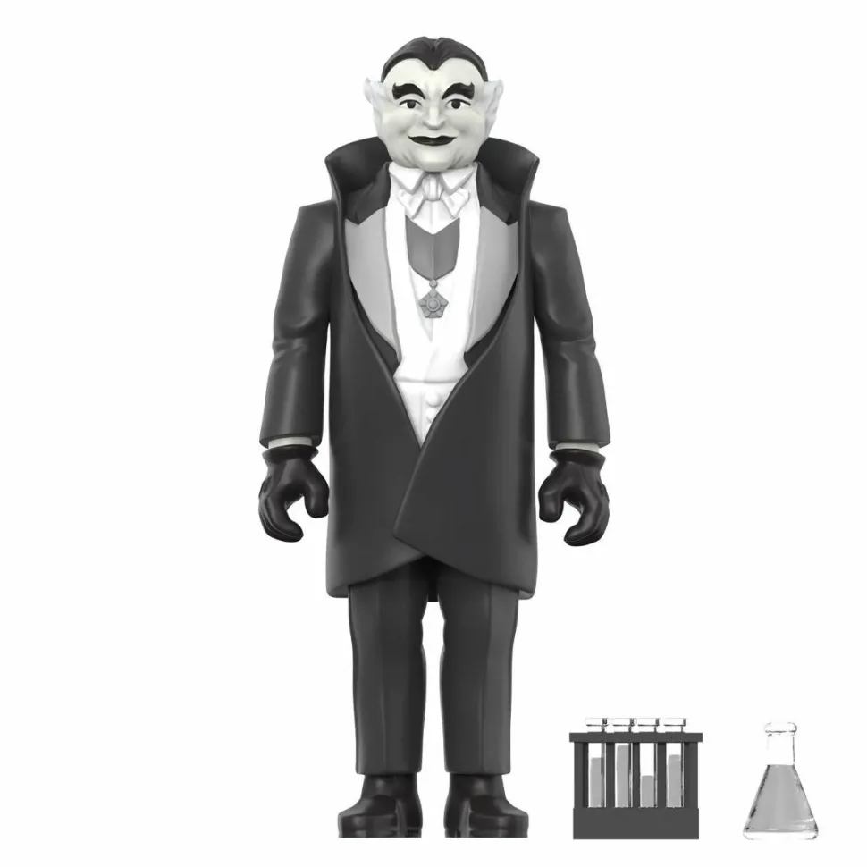 The Munsters - Grandpa Munster Grayscale ReAction 3.75” Action Figure