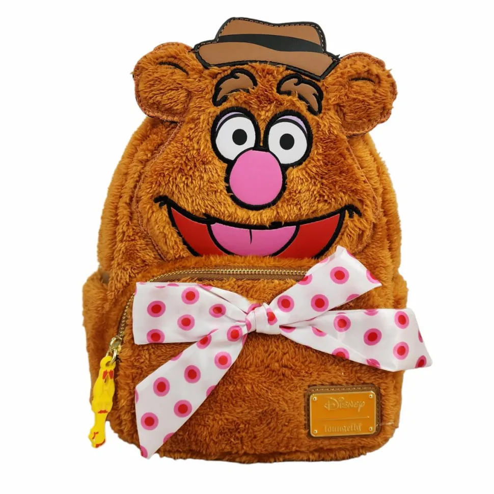 The Muppets - Fozzie Bear Cosplay 10" Faux Leather Mini Backpack